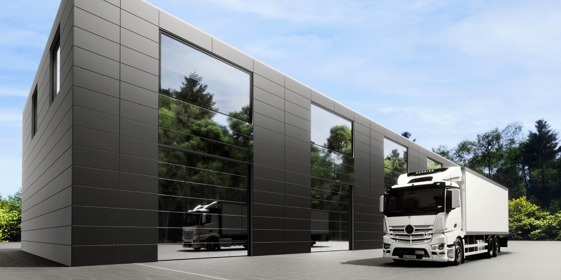 Heldekkende porter gjør bygg flottere: 8 nye overflate – alternativer for Vitraplan porter